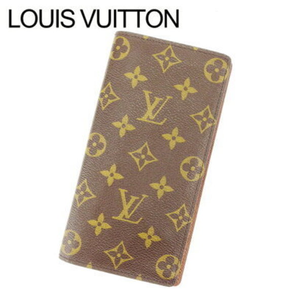 Louis Vuitton Portefeuille Brazza Monogram Brown Long Wallet - Picture 1 of 6